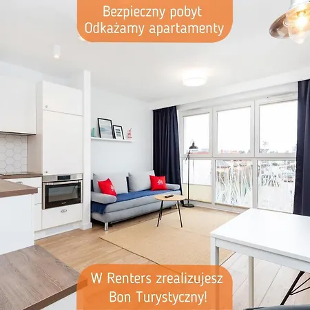 Marine Apartment 9B Blisko Plazy By Noclegi Renters Appartamento Dziwnówek